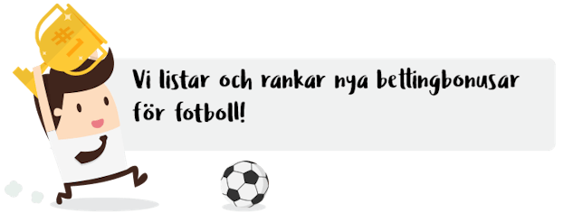 Nya bettingbonusar fotboll