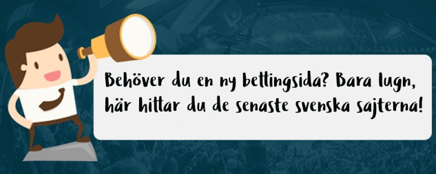 Nya svenska bettingsidor pa natet och online