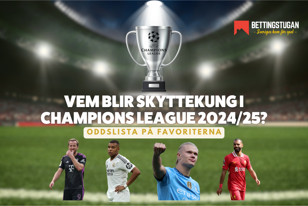 Odds skytteligan champions league 2025