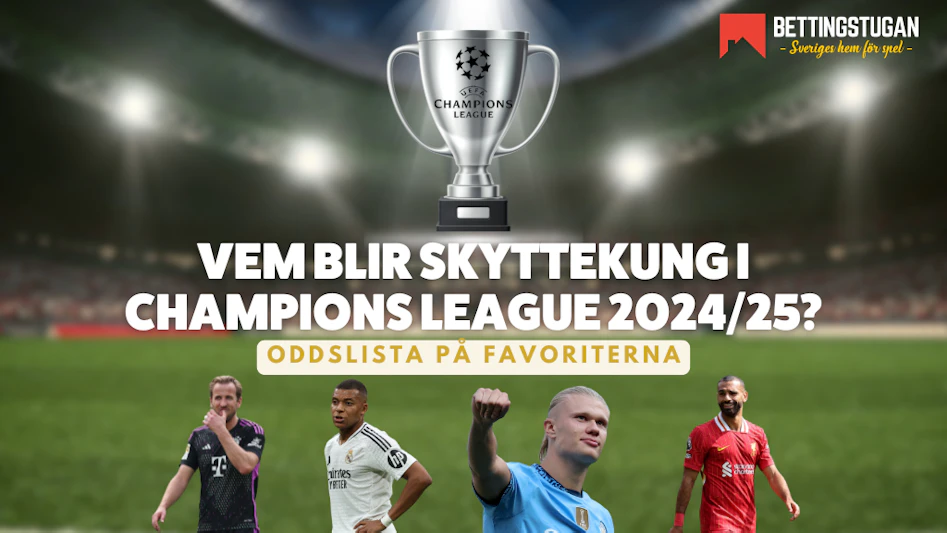 Odds skytteligan champions league 2025