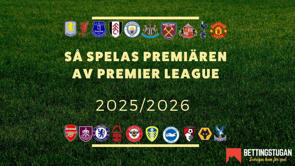 Odds Premier League premiär 2025 2026 - Bettingstugan