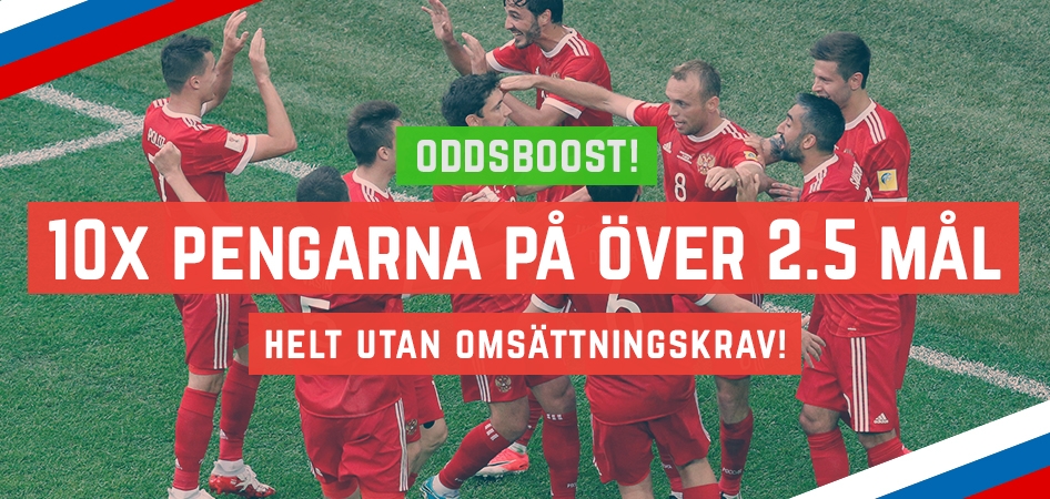 10 gånger pengarna på VM-premiären