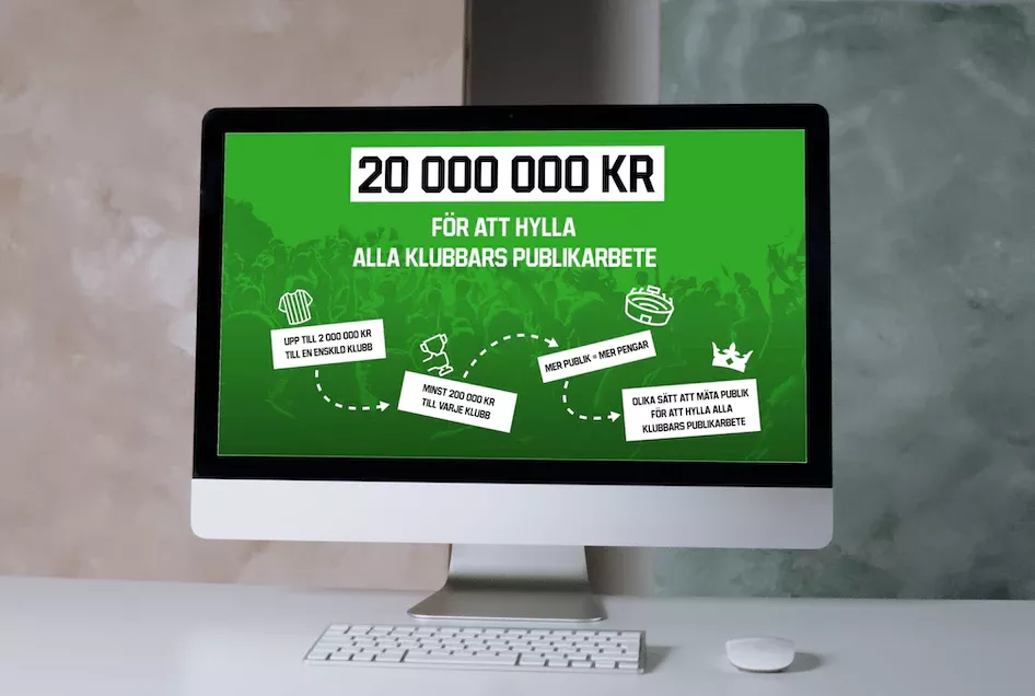 Publikstödet hos Unibet - nya Hemmaklubben ger miljoner till svensk fotboll