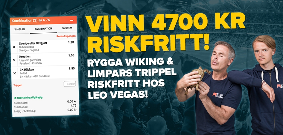Rygga Wiking & Limpar - Vinn över 4700 kr utan risk!