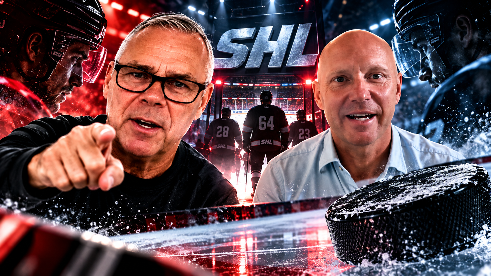Hockeystugan är tillbaka: Strumpan synar SHL-premiären