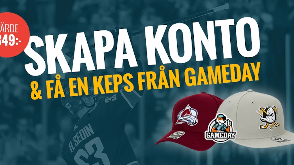 Skapakonto Gameday 1