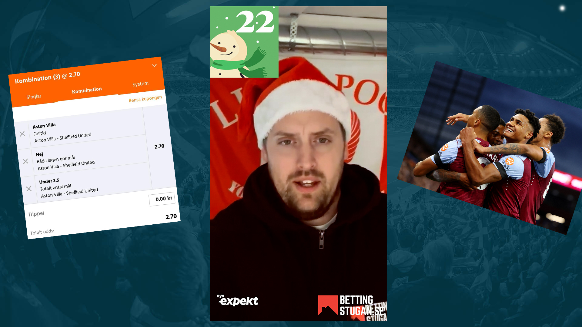 Stenberg aston villa lucka 22