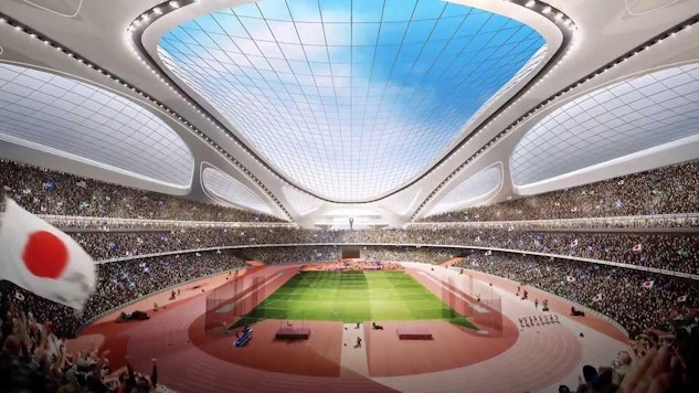 Tokyo arena Olympiastadion 2021 OS Olympiska spelen