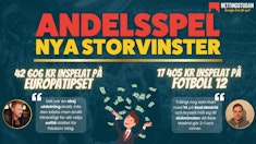 Andelsspel - Bettingstugan vinst intervju Fotboll 12 och Europatipset