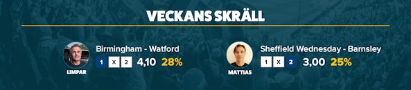 Veckan skrall v50