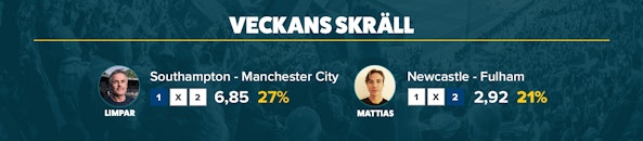 Veckan skrall v51