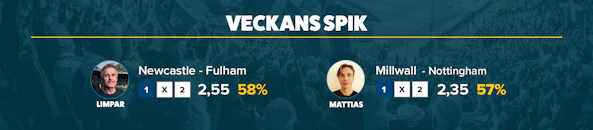 Veckan spik v51