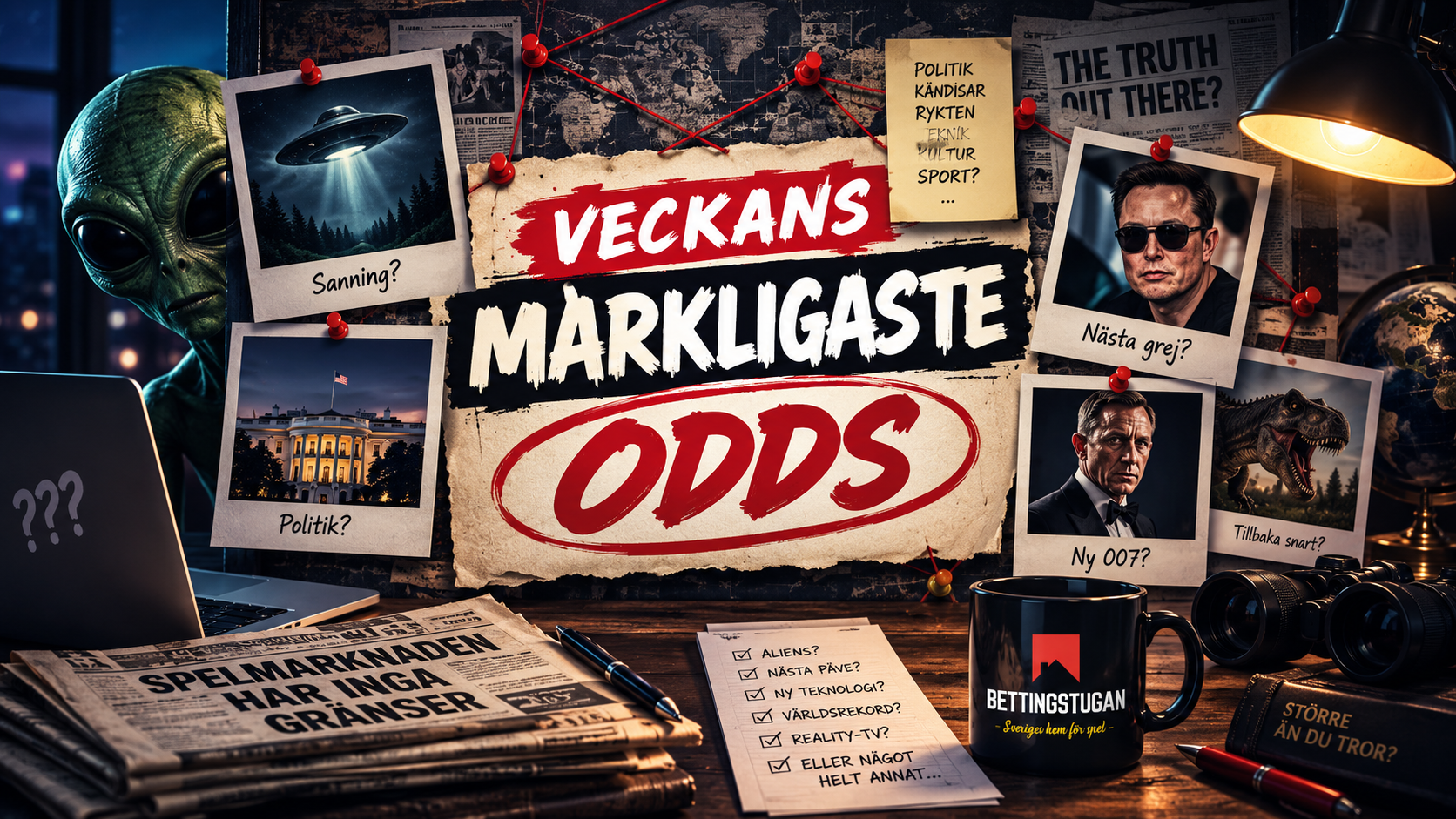 Veckans märkligaste odds - vecka 38