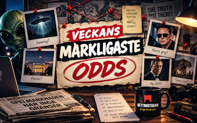 Veckans markligaste odds Font