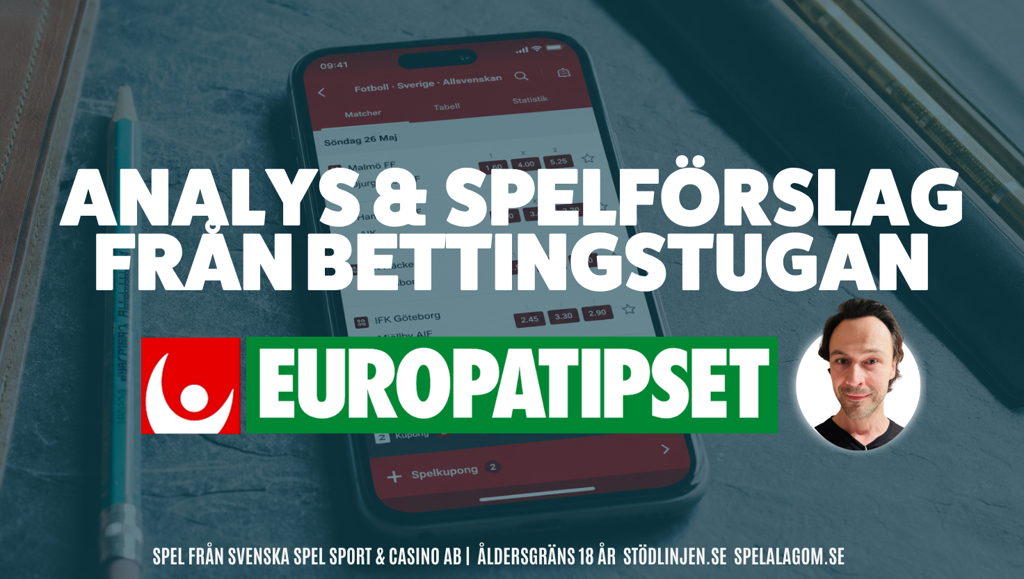 Speltips Europatipset » Söndag 16/8