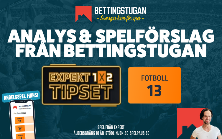 Speltips Fotboll 13 » Lördag 27/12