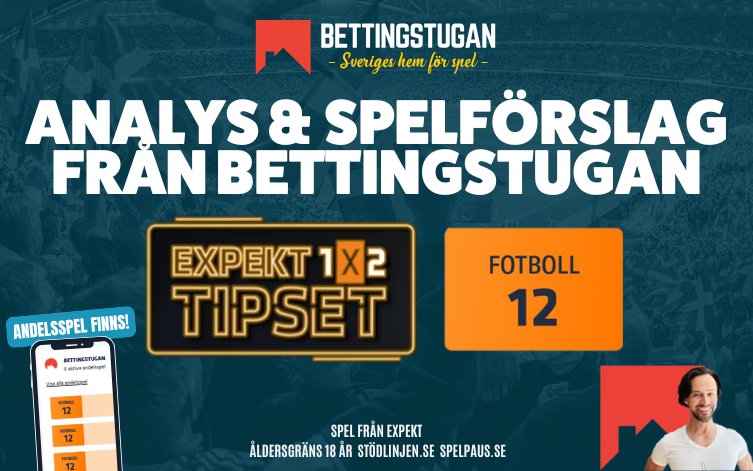 Speltips Fotboll 12 » Söndag 12/10