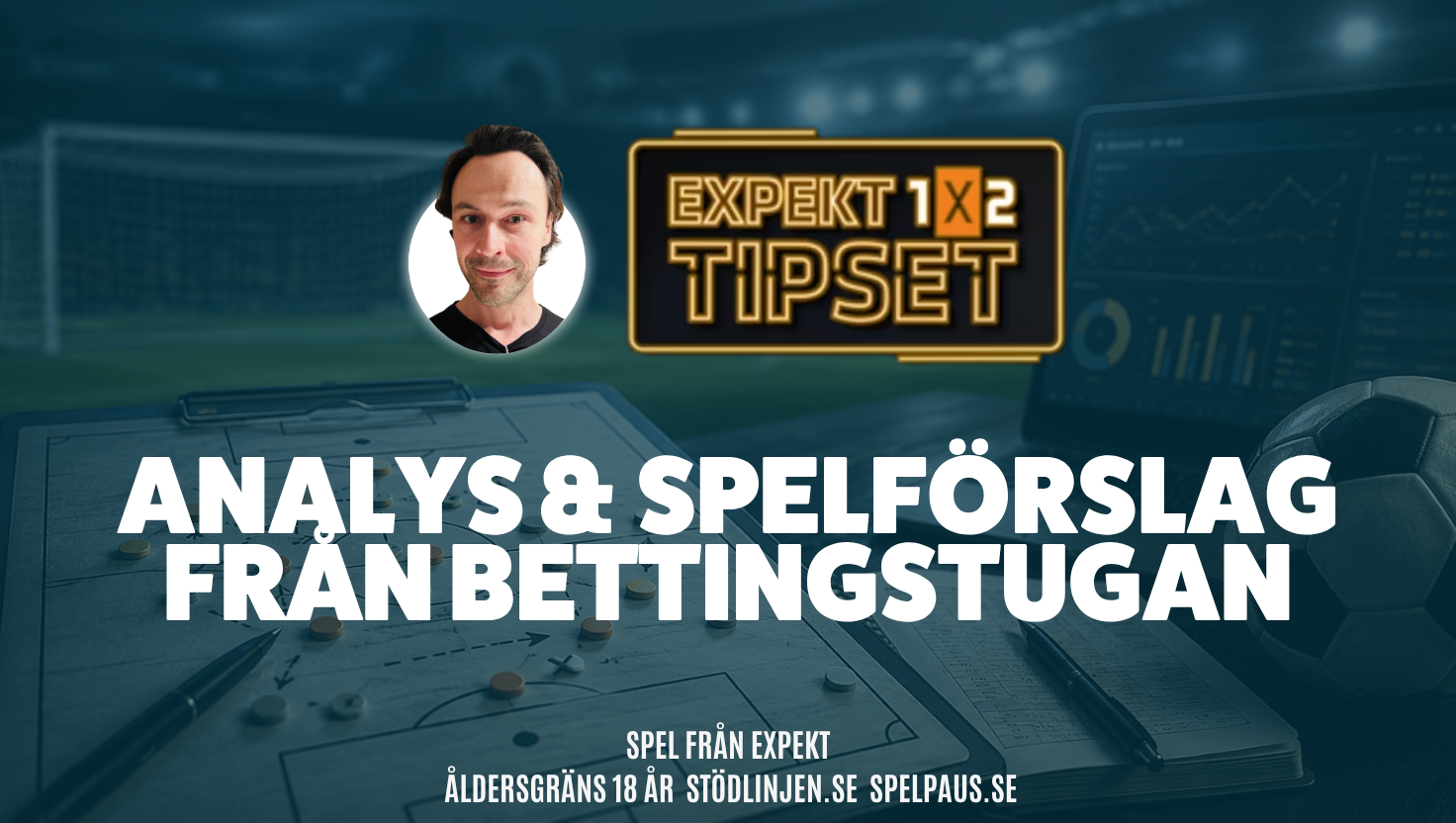 Speltips Fotboll 12 » Söndag 16/8