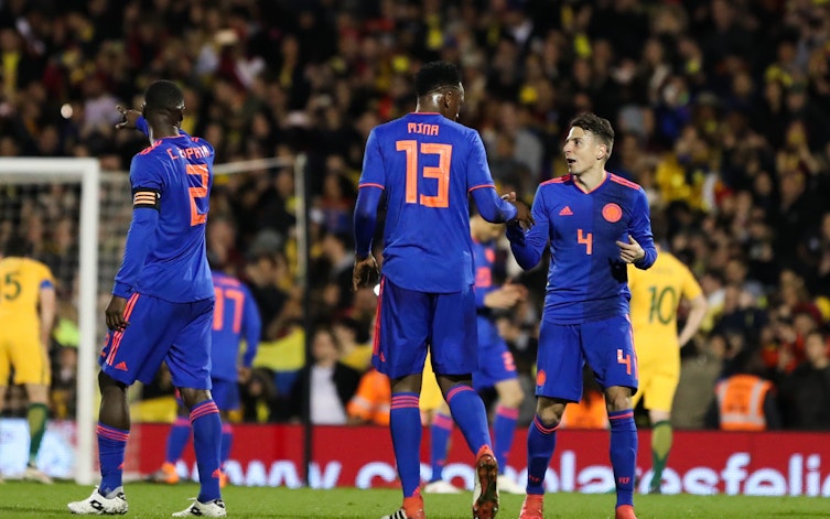 Speltips Colombia - England