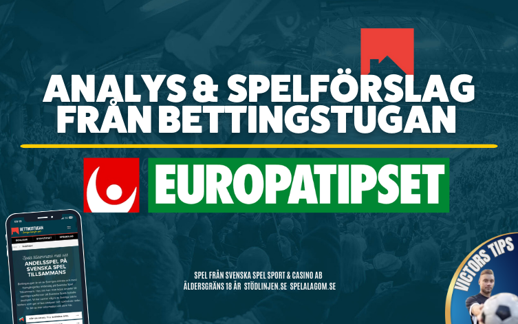 Speltips Europatipset » Söndag 19/10