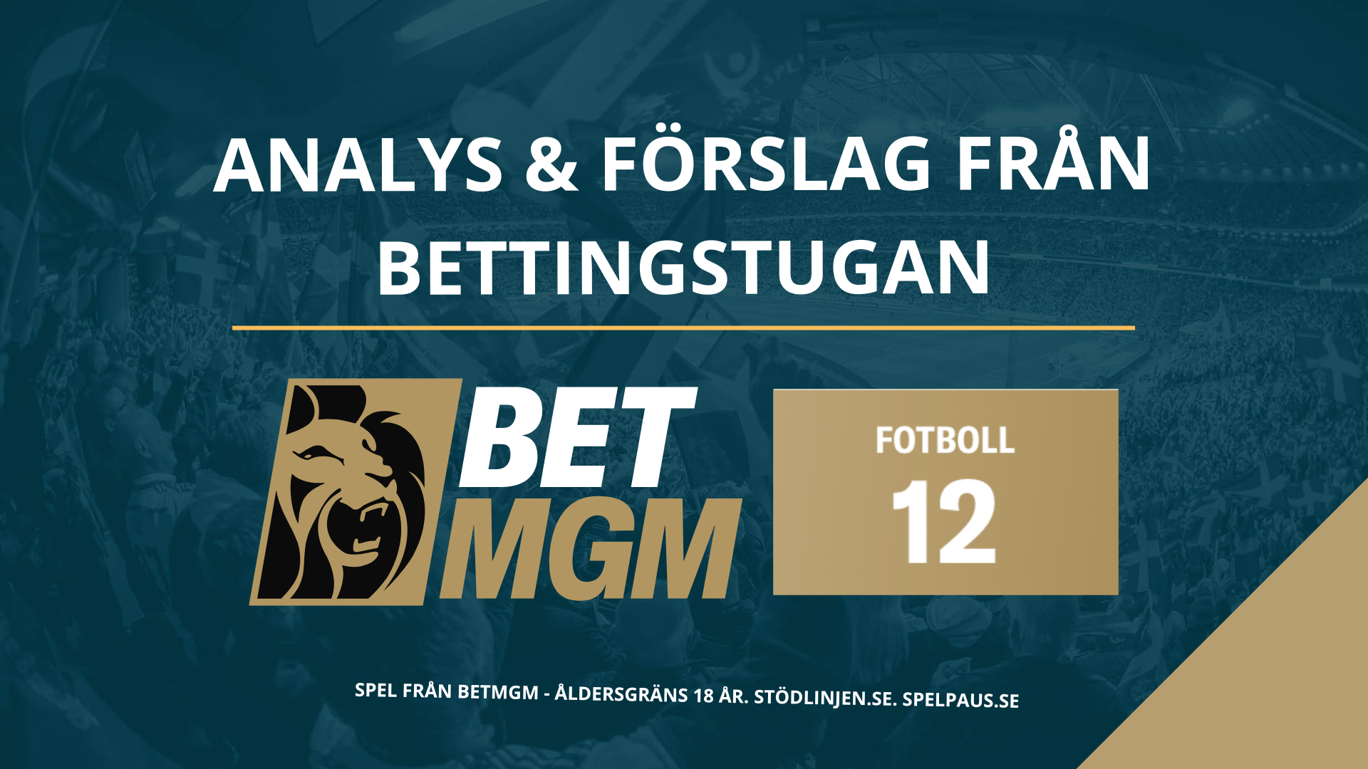 Speltips Fotboll 12 » Söndagen 10/8