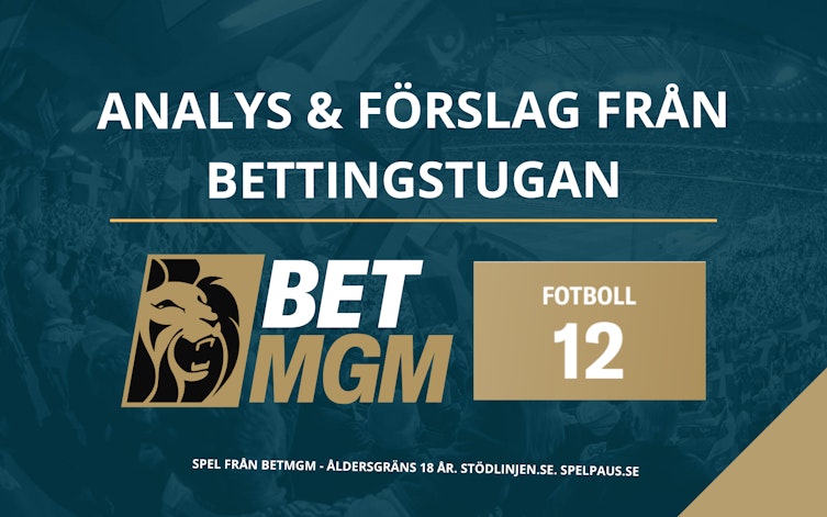 Speltips Fotboll 12 » Söndag 20/7