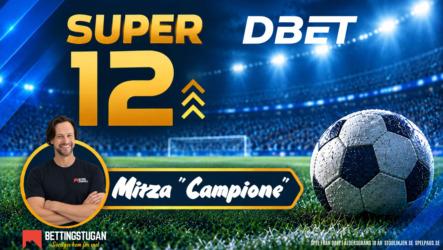 Speltips Super 12 » Tisdag 27/10