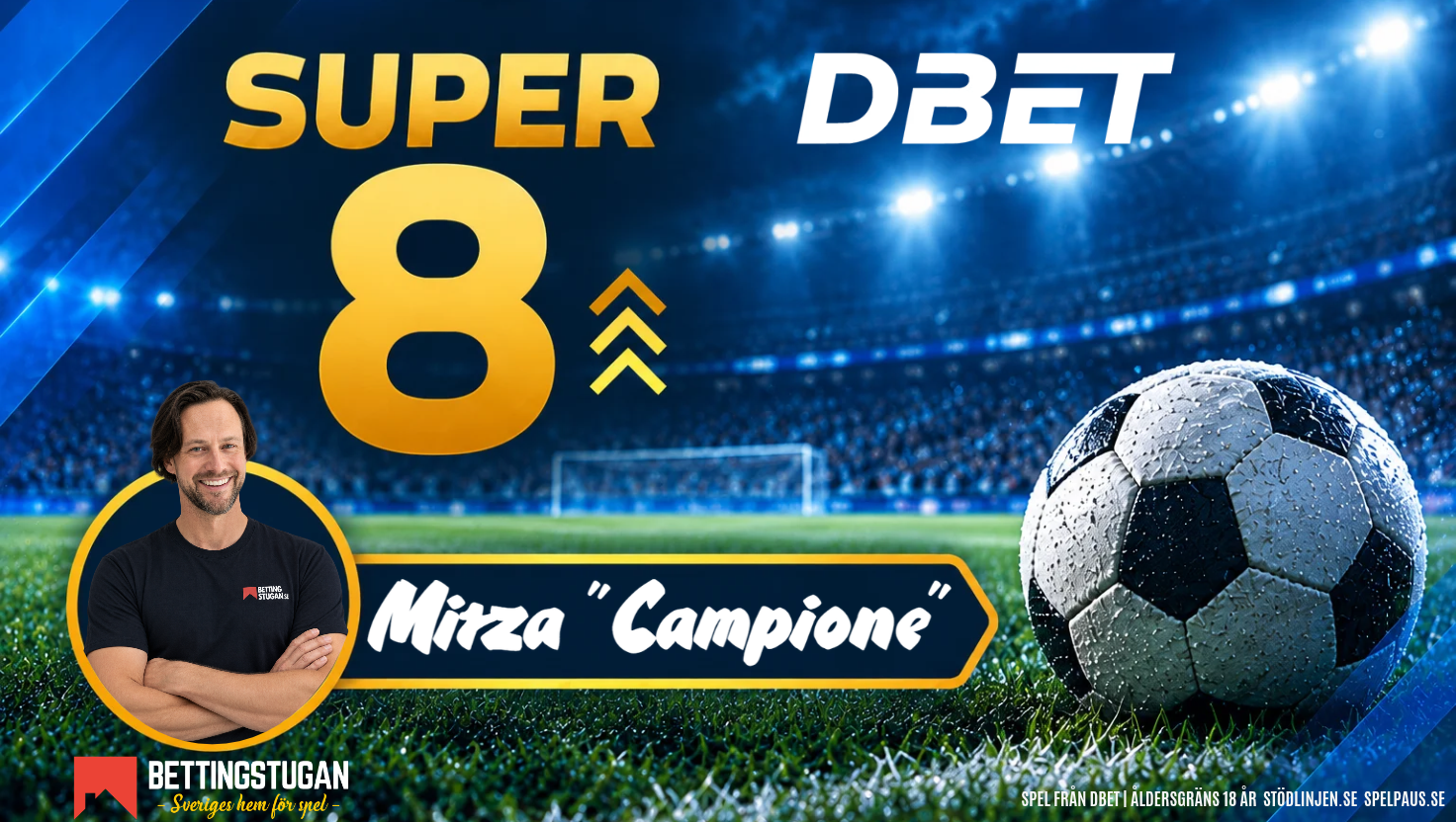 Speltips Fotboll 8 » Onsdag 21/10