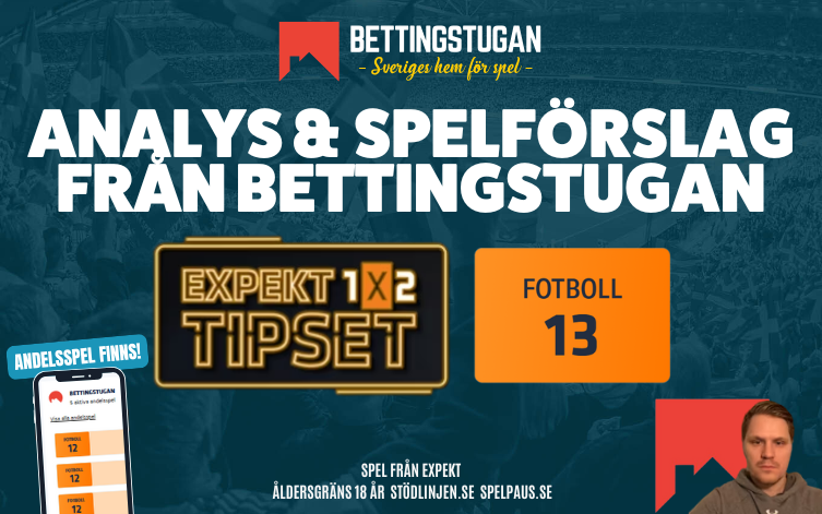 Speltips Fotboll 12 » Söndagen 20/9