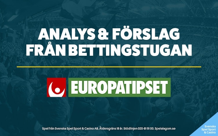 Speltips Europatipset » Söndag 16/11