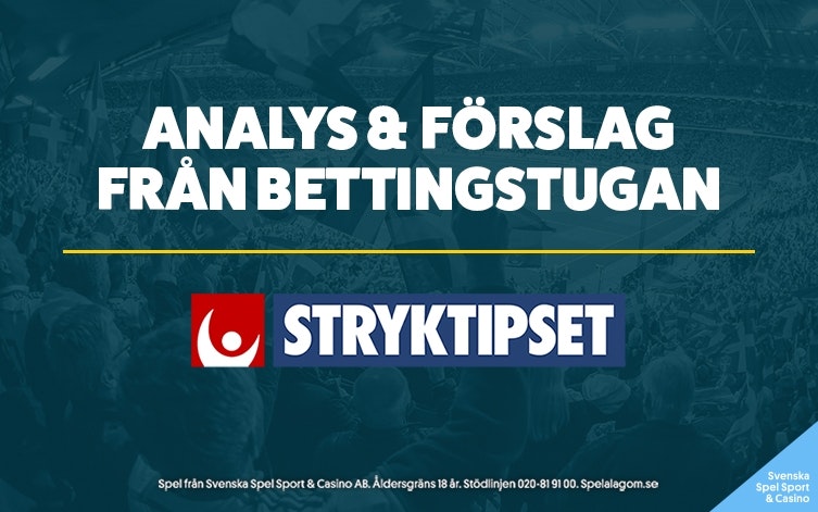 Speltips Stryktipset » Lördag 29/12